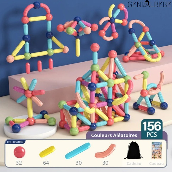 MAGNETOYS™|Jeux de construction magnétique pour enfants