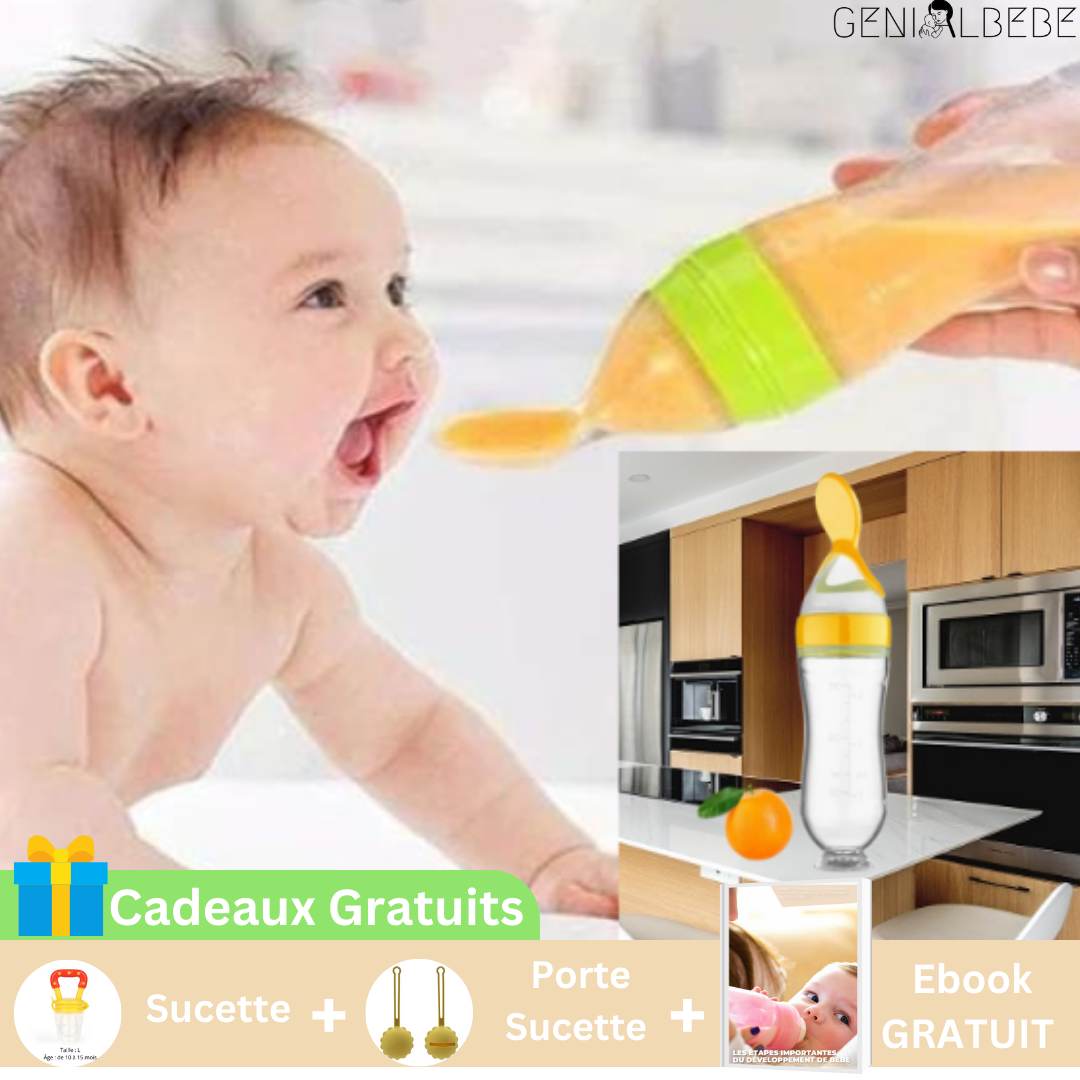 SafeBottle-Spoon™|Biberon cuillère pour Bébé