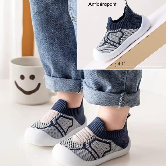 CHAUSSEURS SOUPLES ET RESPIRANTES | BabyShoes™