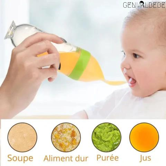 SafeBottle-Spoon™|Biberon cuillère pour Bébé