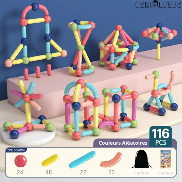 MAGNETOYS™|Jeux de construction magnétique pour enfants