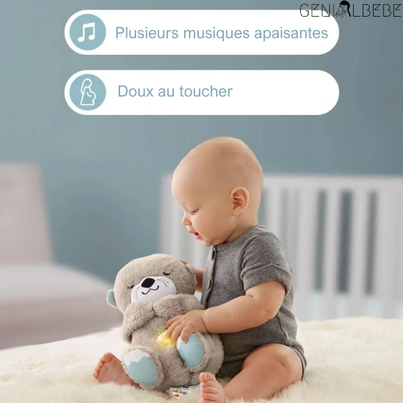 CALINO™|Peluche douce et apaisante pour aider bébé à se détendre