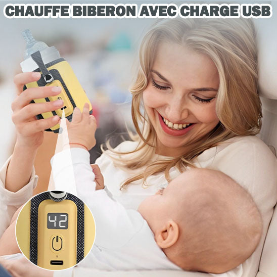 CHAUFFE-BIBERON NOMADE RECHARGEABLE AVEC USB