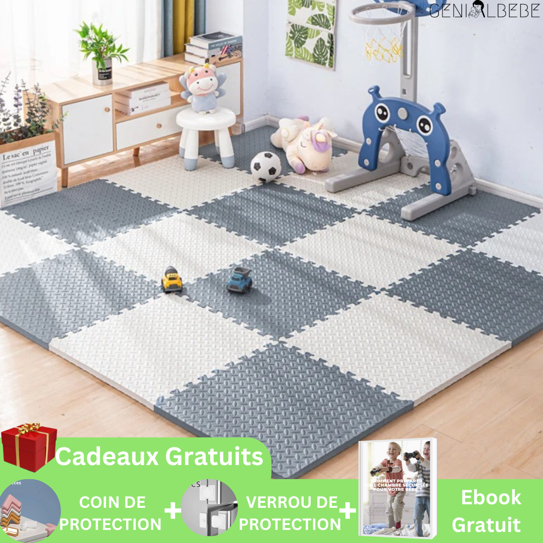 SOFT-MAT™|Tapis puzzle en mousse pour le sol