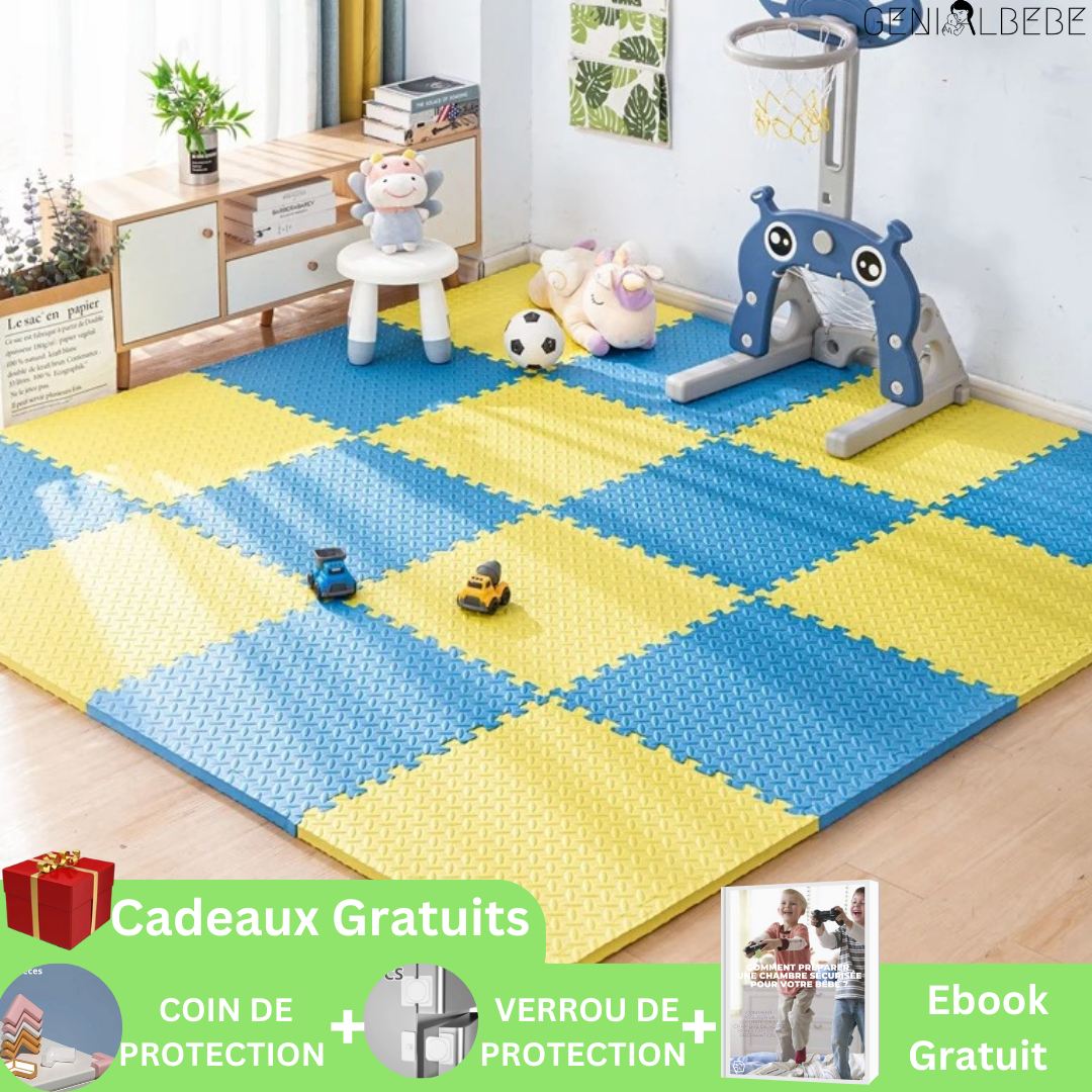 SOFT-MAT™|Tapis puzzle en mousse pour le sol