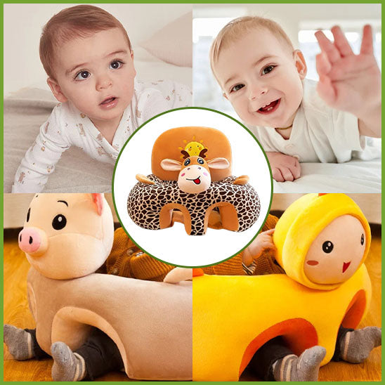 SAFE-SOFA™| Canapé pour bébé en forme d'animaux