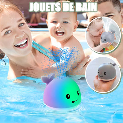JOUET DE BAIN BALEINE ARROSEUR