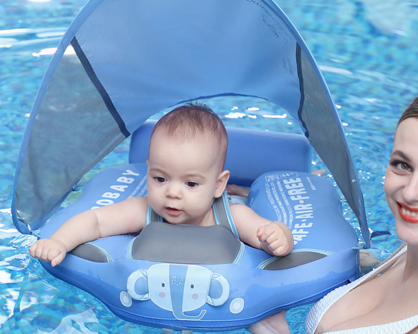 FIRST-SWIM™| Flotteur de natation sécuritaire non gonflable pour bébé